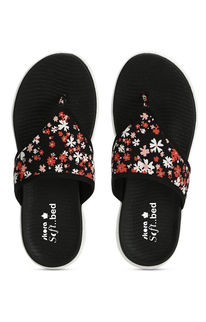 Black Flip Flops