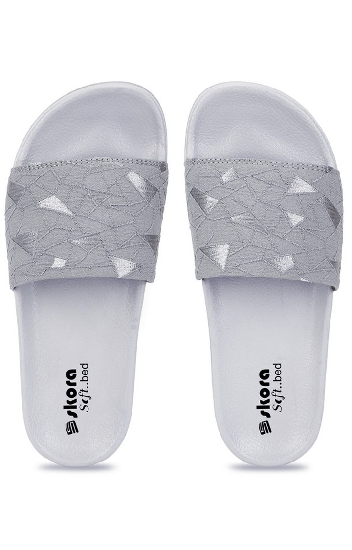 Grey Flip Flops