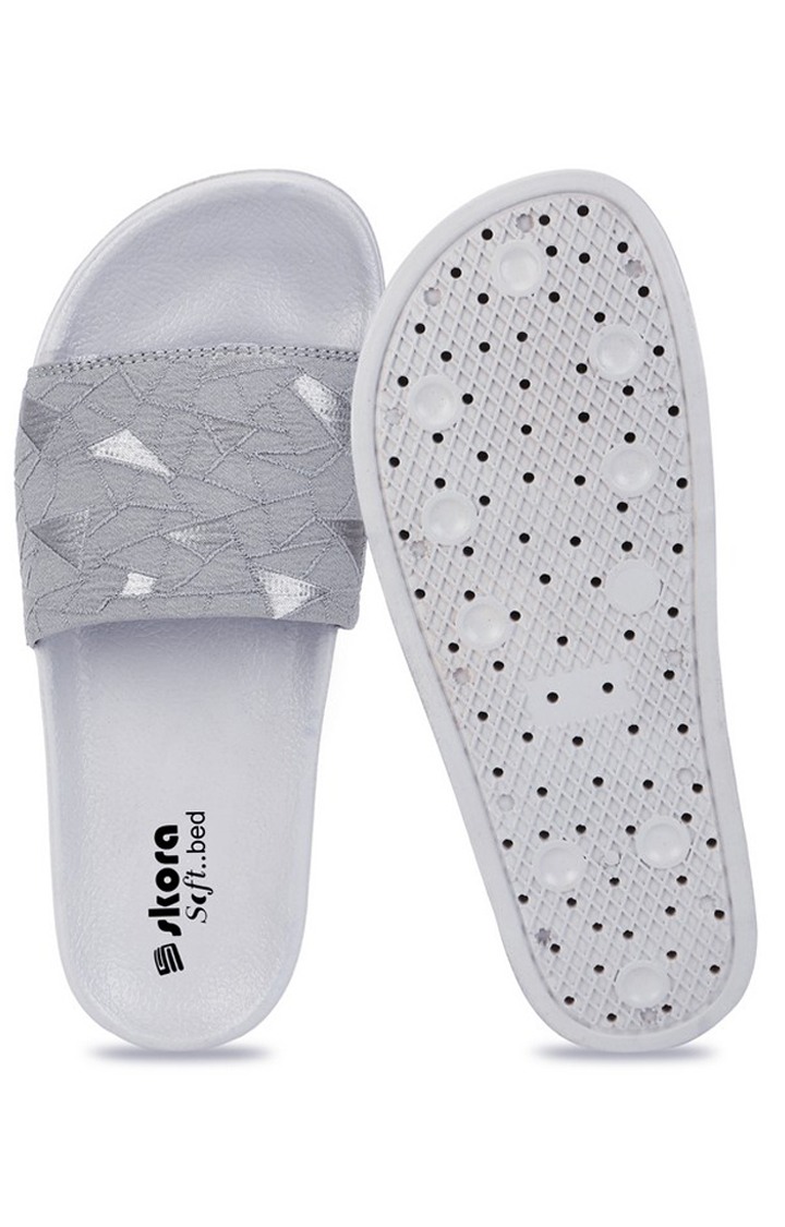 Grey Flip Flops