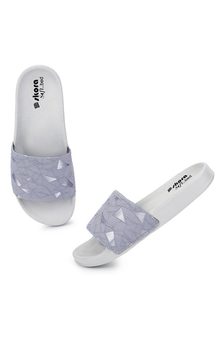 Grey Flip Flops