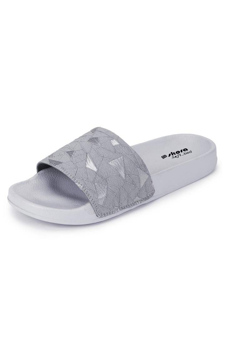 Grey Flip Flops