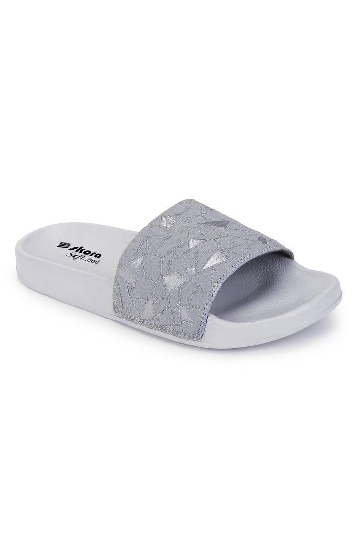 Grey Flip Flops