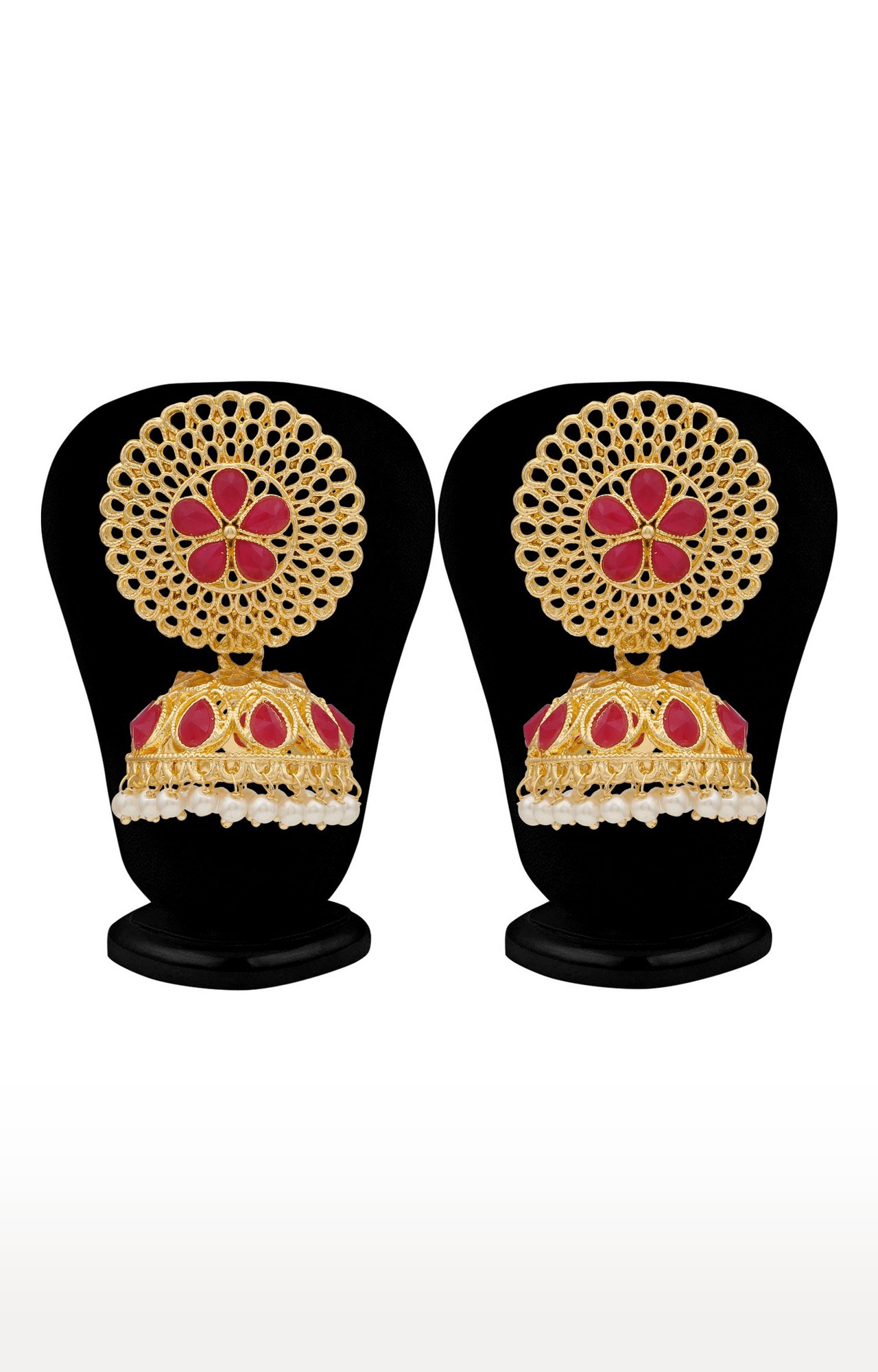 SUKKHI | Sukkhi Glamorous Gold Plated Pearl Jhumki Earring For Women 3