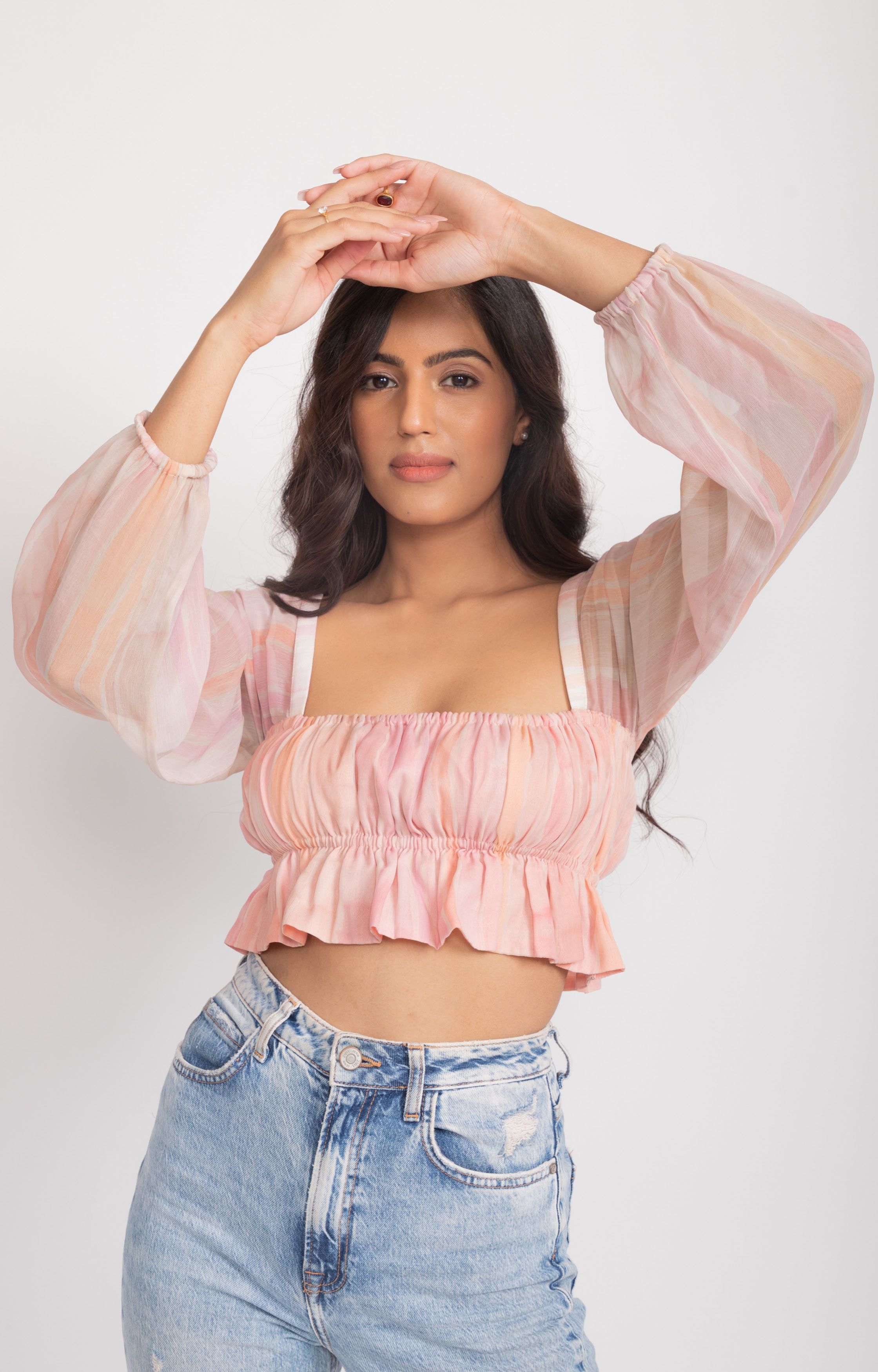 MAIA FRILLED TOP
