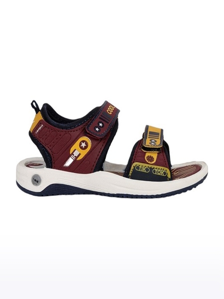 Campus Shoes | Boys Red SL 310 Sandal 1