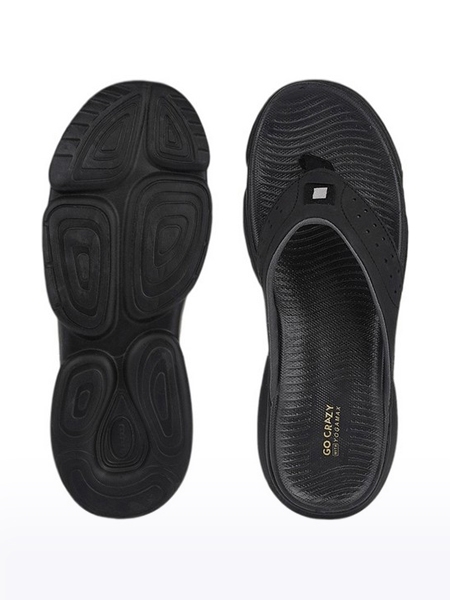 Campus Shoes | Men's Black SL 405A Slippers 3