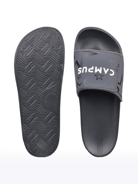 Campus Shoes | Men's Grey SL 421A Flip Flops 3
