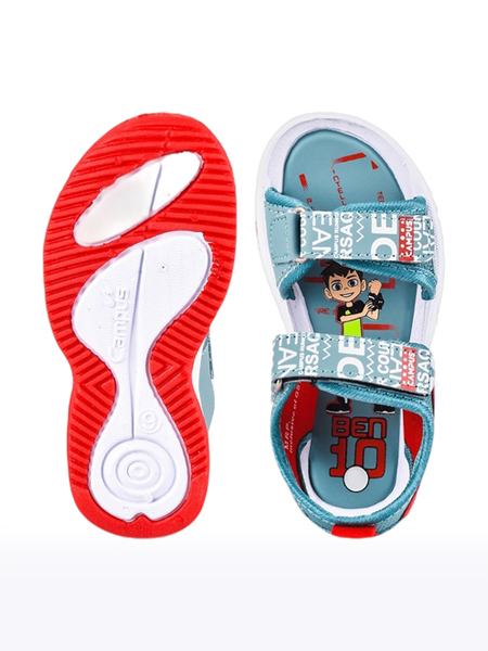 Unisex Kids Blue Synthetic Sandals