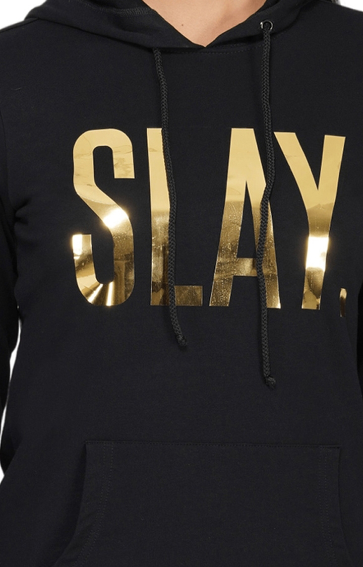 SLAY. Women's Limited Edition Gold Foil Reflective Print Tacksuit