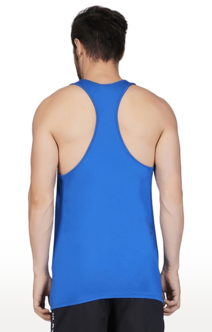 Men's Blue Gym Vest
