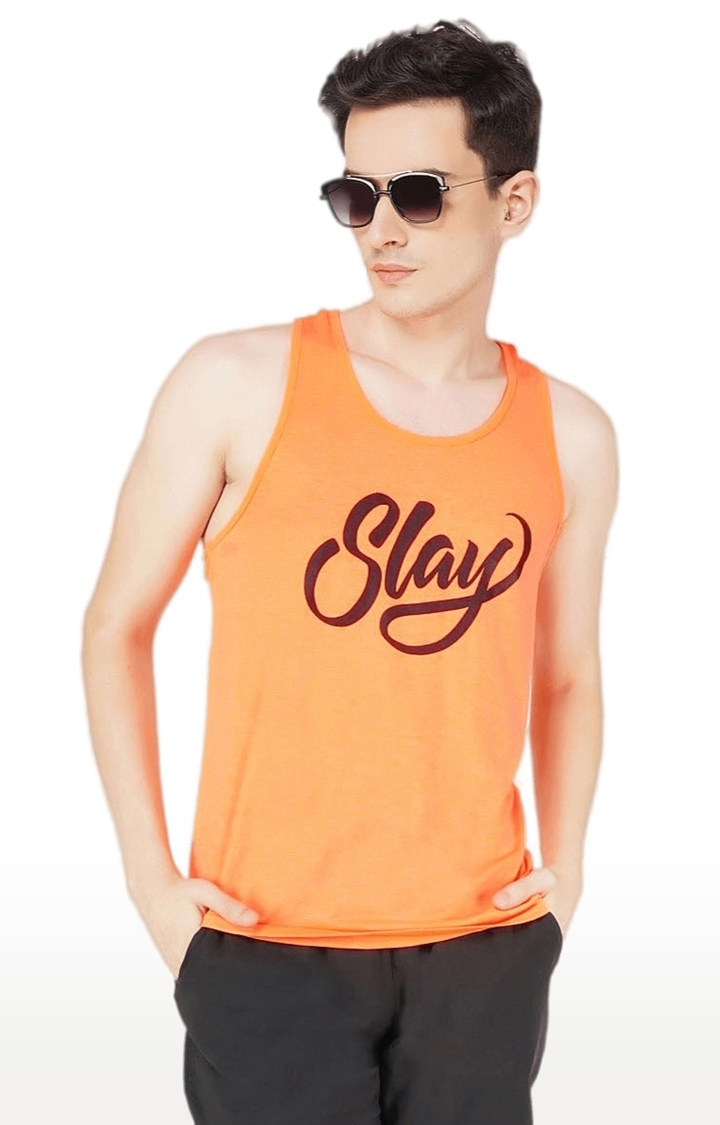 SLAY | Men's Neon Orange Vest