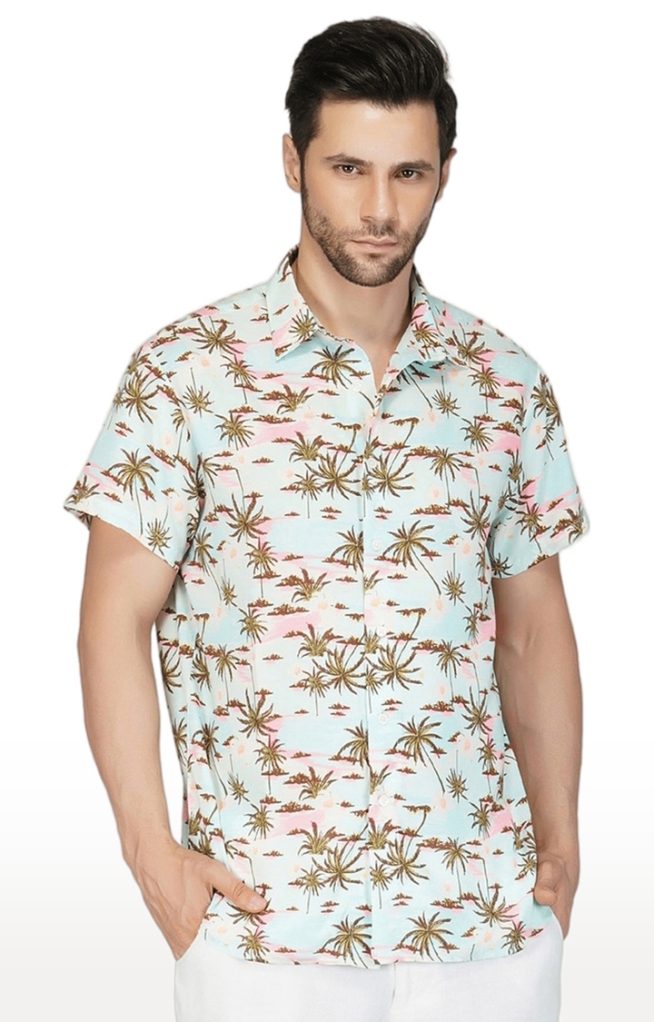 SLAY | Men's Multi Printed Cotton Regular T-Shirts