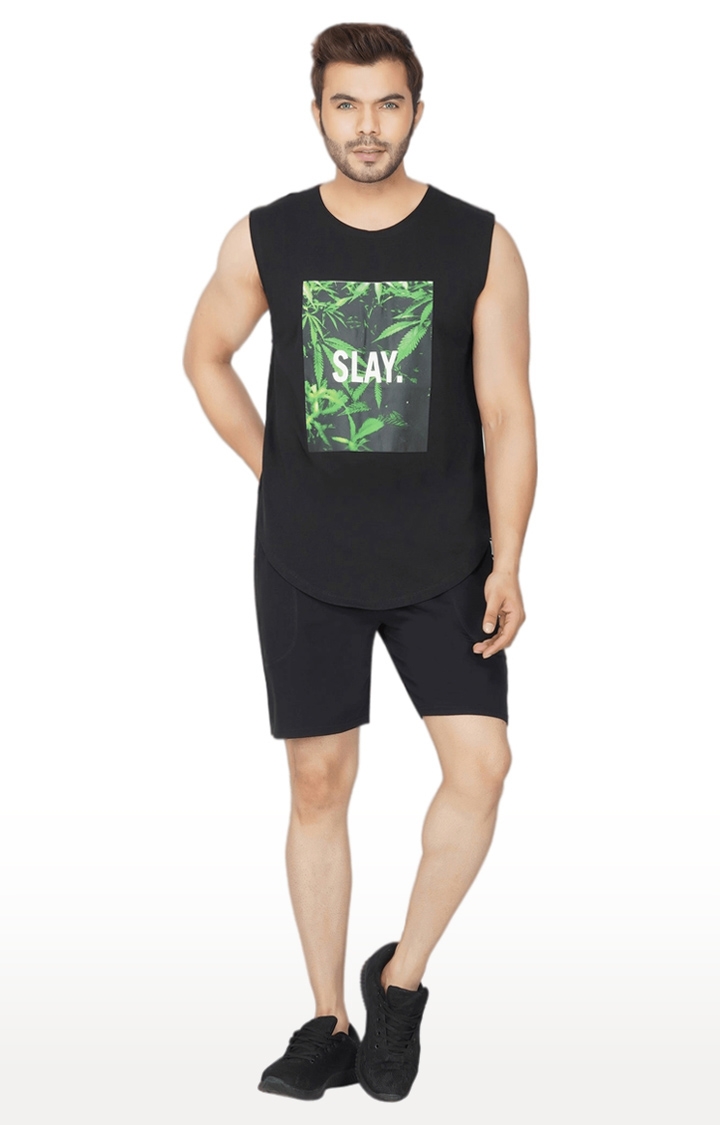 SLAY | Men's Sleeveless Dropcut Vest 4/20 Edition