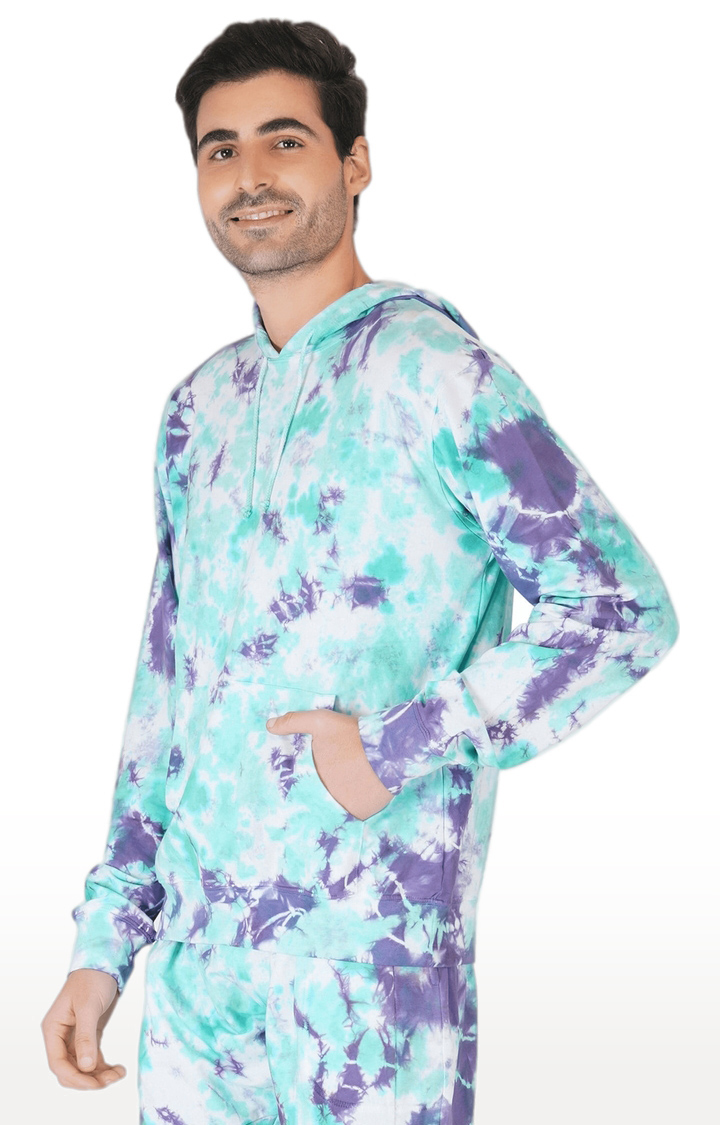Men's Multi Cotton Tie Dye Tracksuits