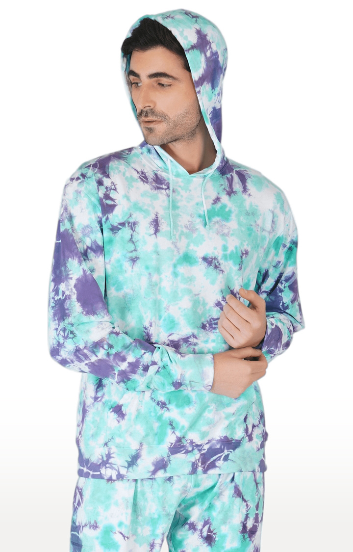 Men's Multi Cotton Tie Dye Tracksuits