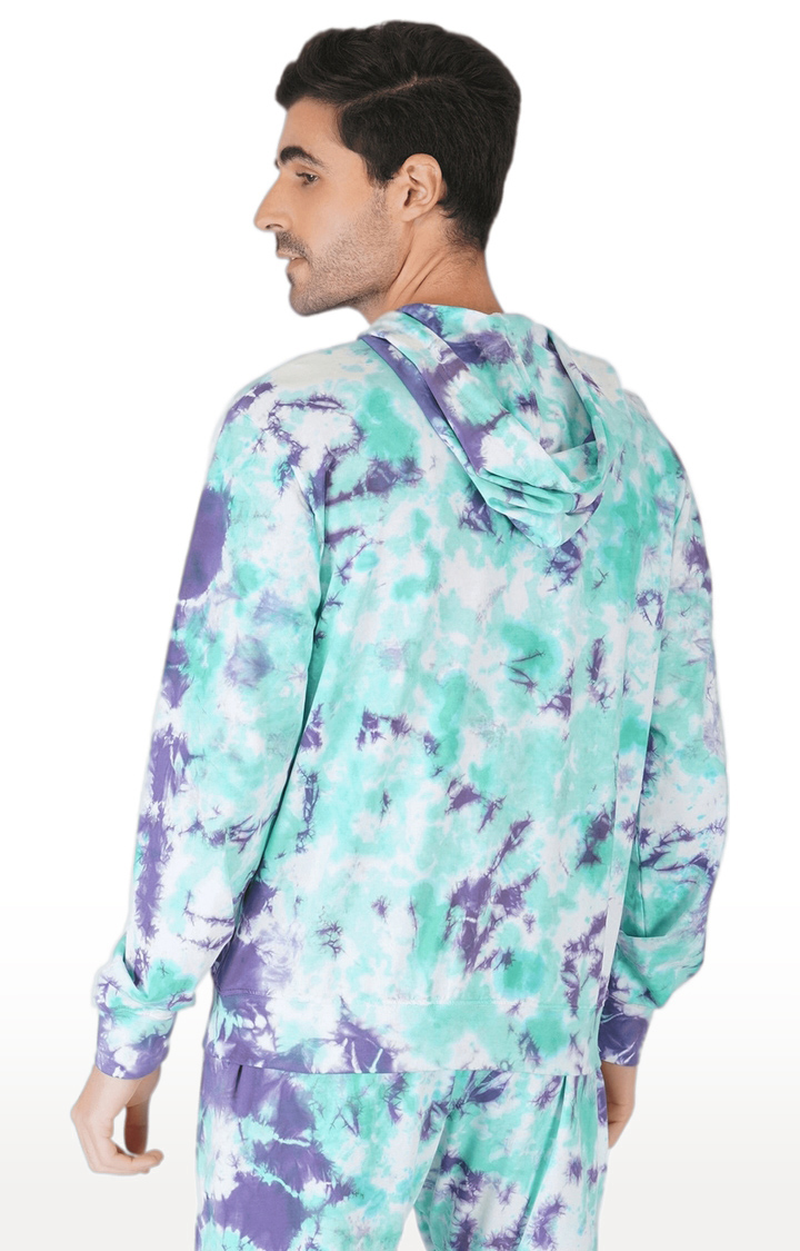 Men's Multi Cotton Tie Dye Tracksuits