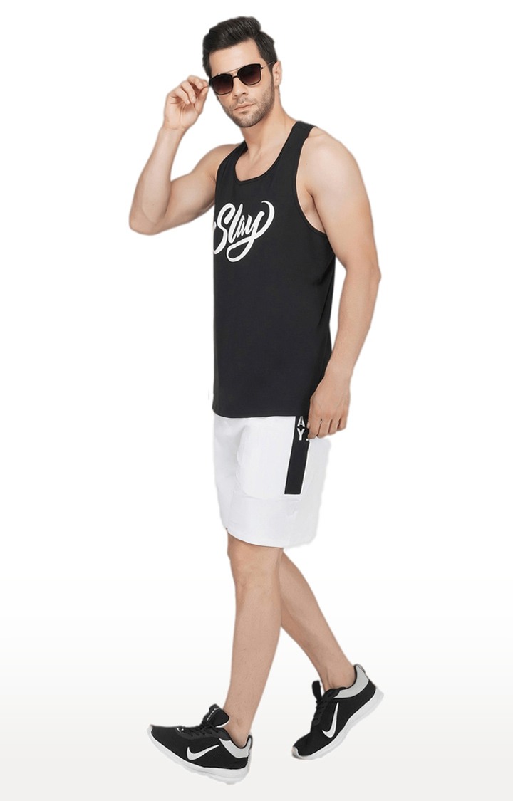 Sport Men's Black Gym Vest