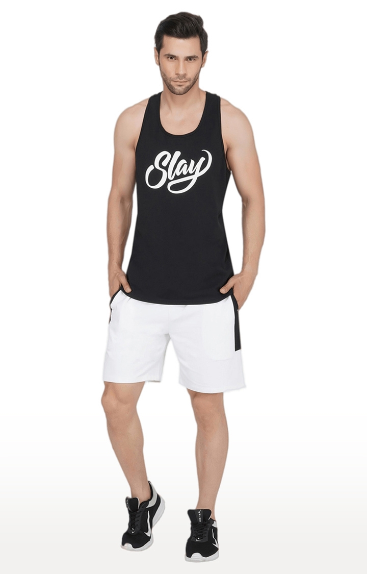 SLAY | Sport Men's Black Gym Vest