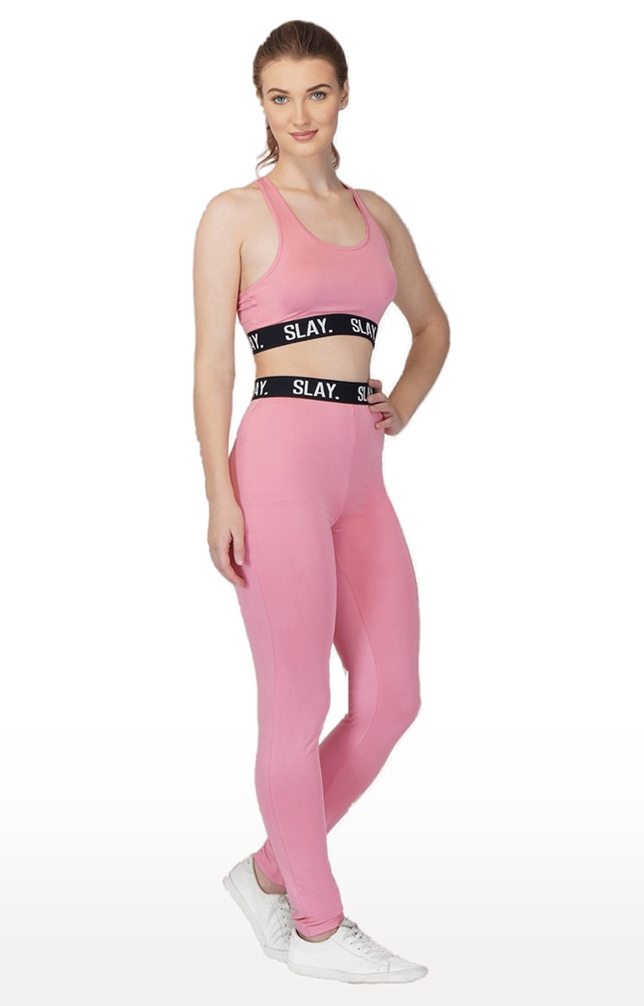USA PRO Legging Pink, Women's Fashion, Activewear on Carousell
