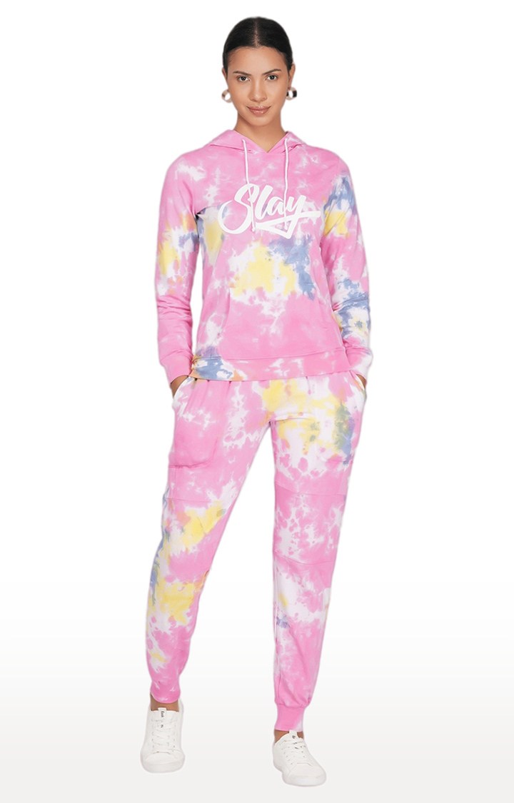 Tie dye tracksuit womens hot sale