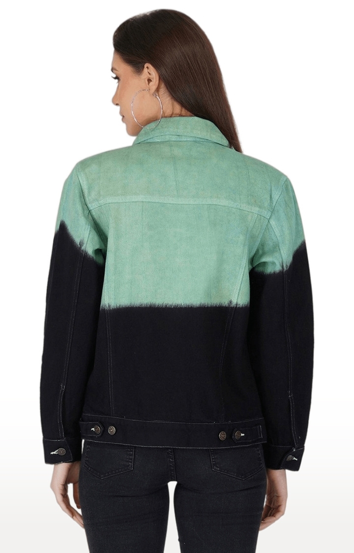 Ardene Denim Shacket in Dark Green | Size | 100% Cotton | Kingsway Mall
