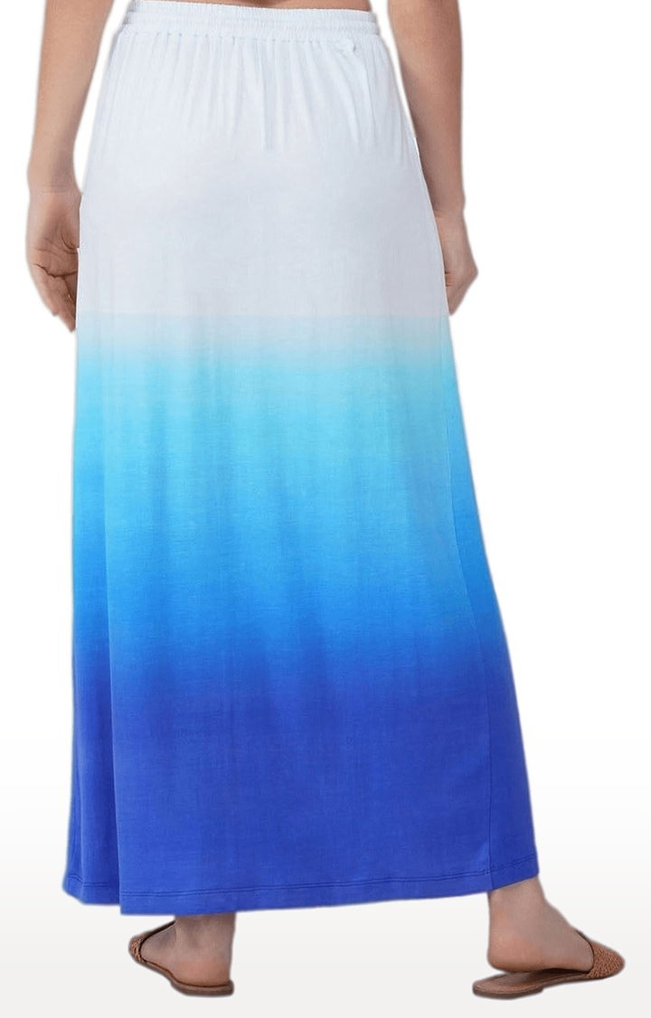 Ombre tie top dye skirt