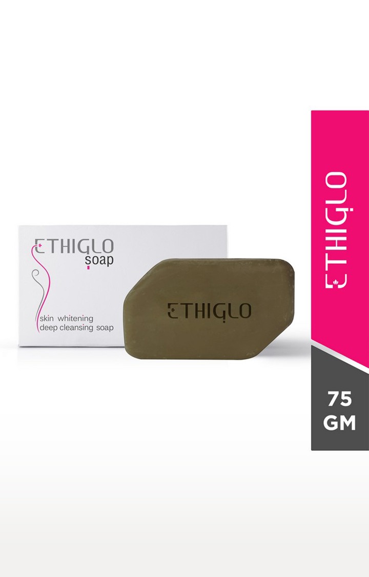 Ethiglo Skin Lightening and Brightening Kit Glutafine Face Wash, 70 g, Lipzlite, 15 g, Soap, 75 g, Kozimax Cream (15 g)
