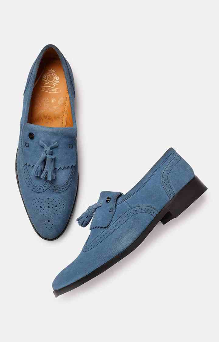 Loafer shoes sale in blue colour