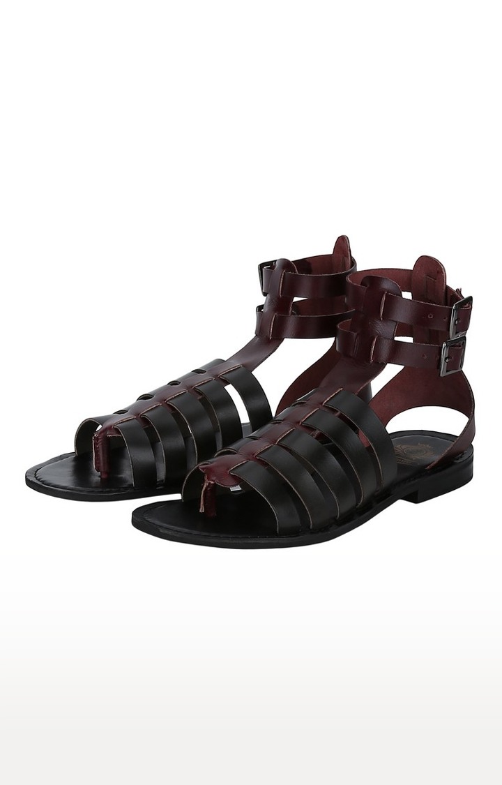 Real leather gladiator new arrivals sandals