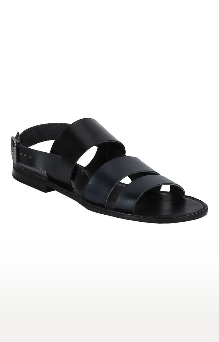 Mens leather buckle 2025 sandals