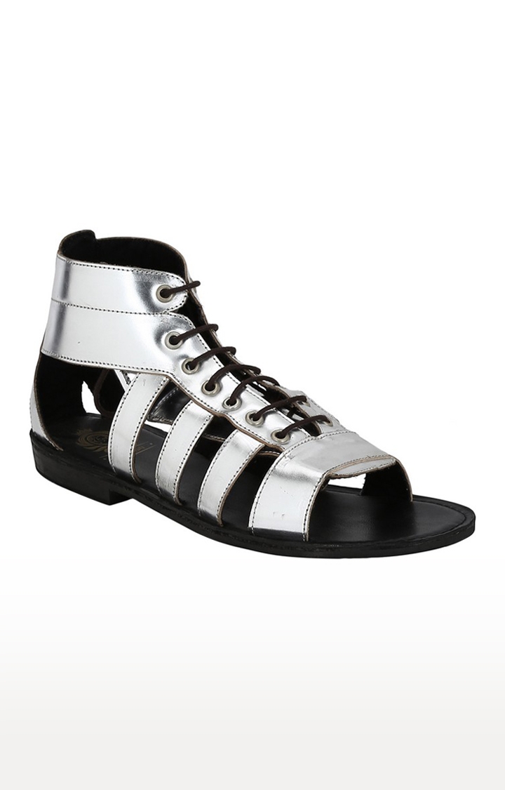 Buy Flat n Heels Womens Silver Sandals FnH 891SIL at Amazonin