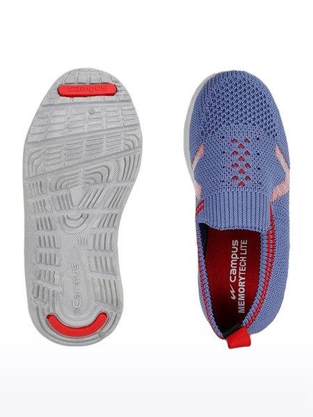 Campus Shoes | Boys Blue SM 415 Casual Slip ons 3