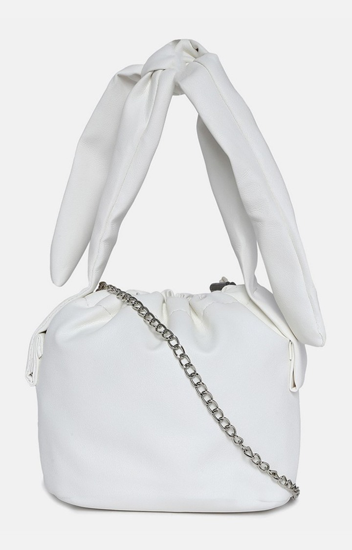 Women's White Handbag