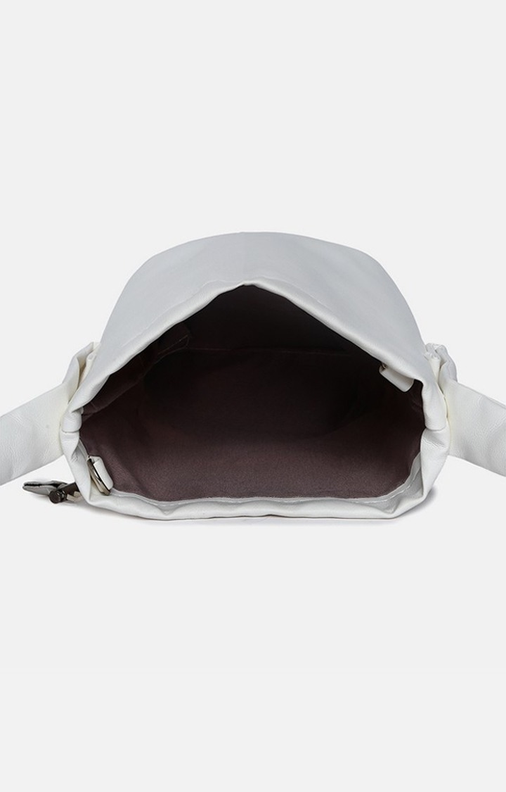 Women's White Handbag
