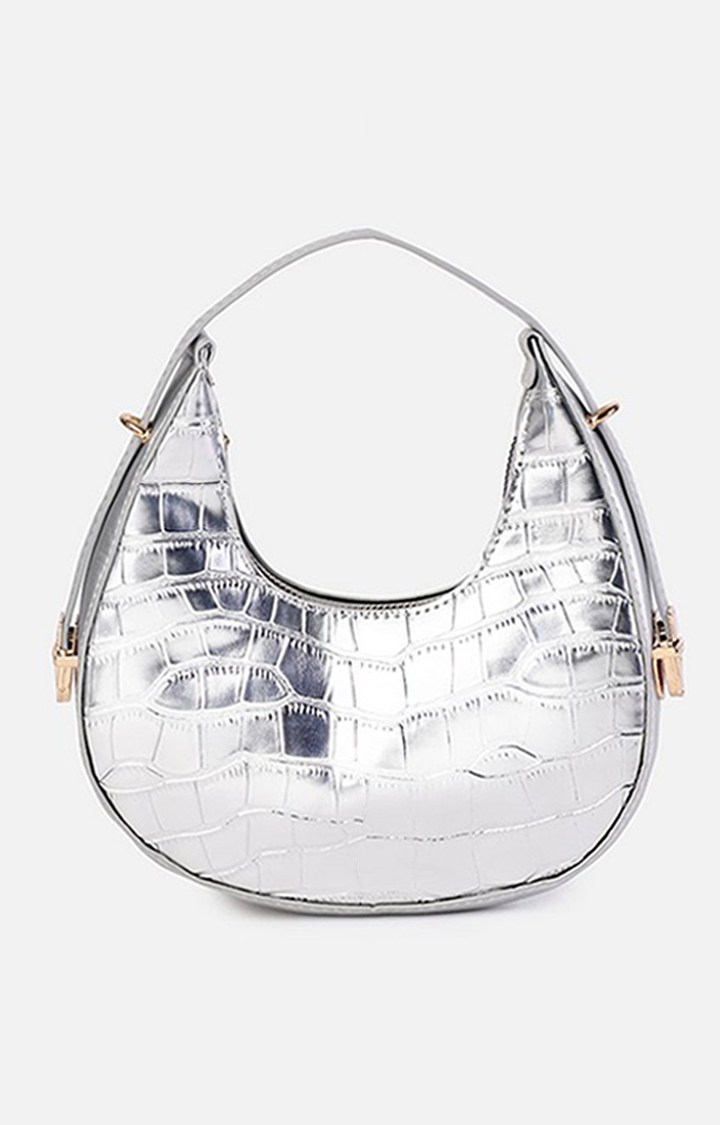 Women's Silver Handbag