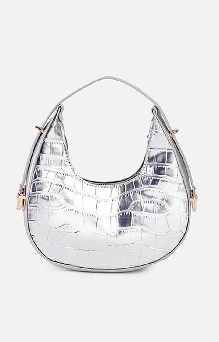 Women's Silver Handbag