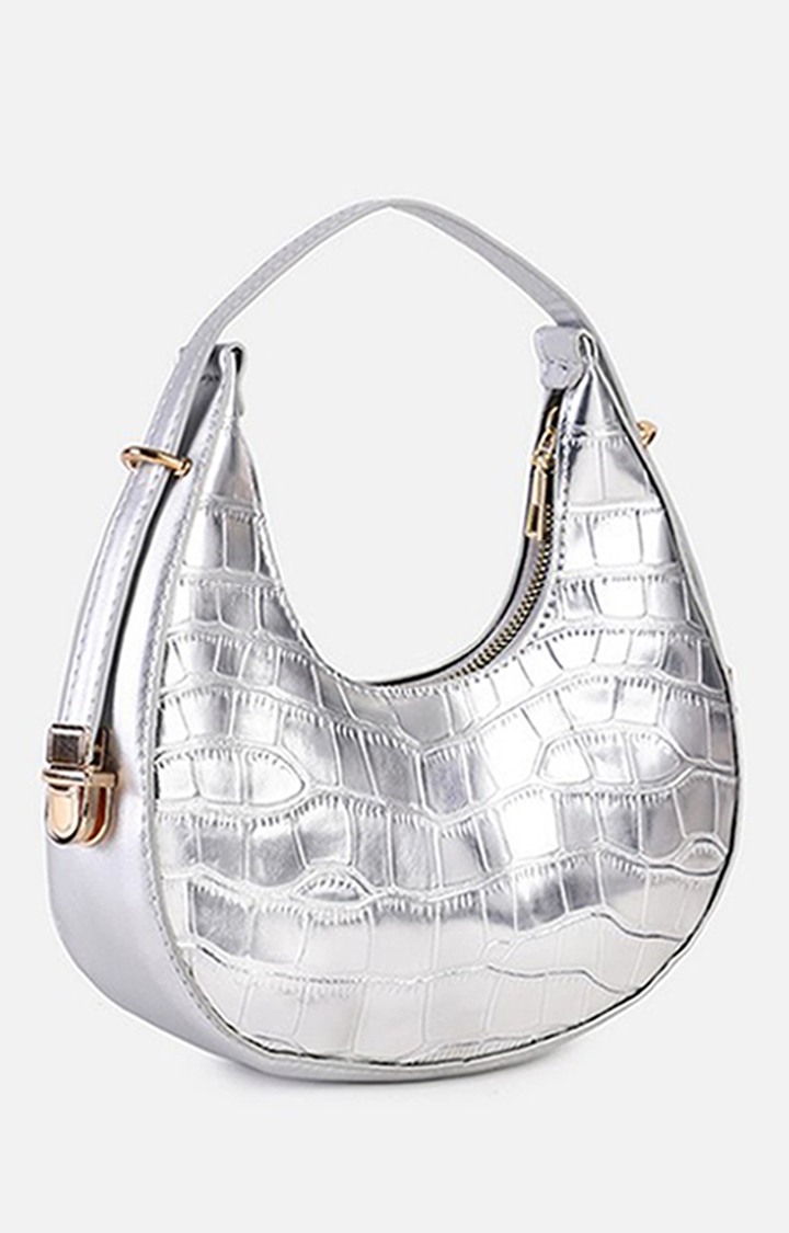 Women's Silver Handbag