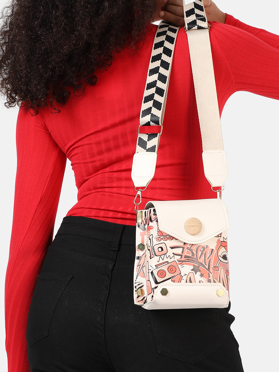 Women's White Handbag