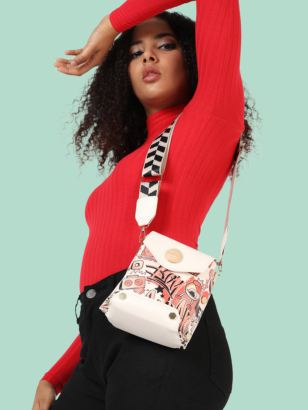 Women's White Handbag