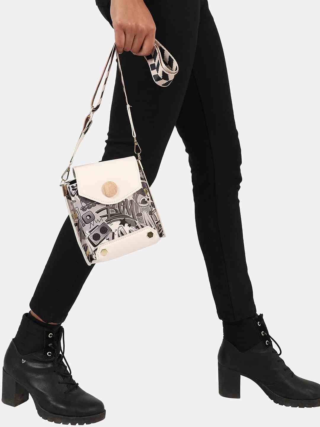 Women's White Handbag
