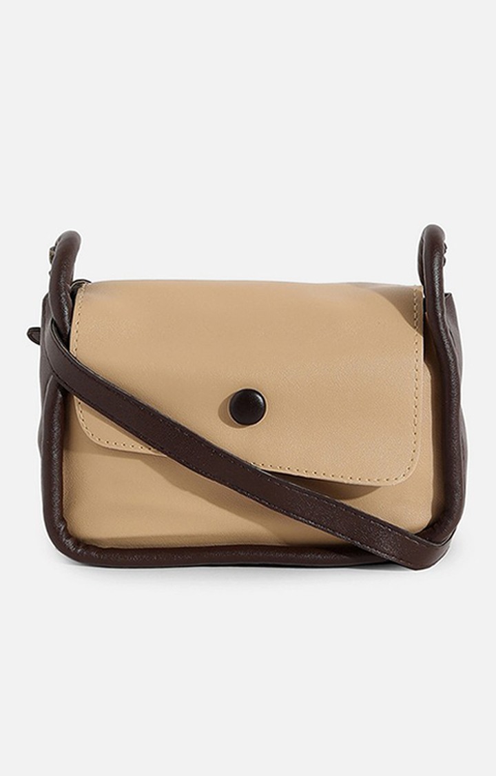 Women's Beige Handbag