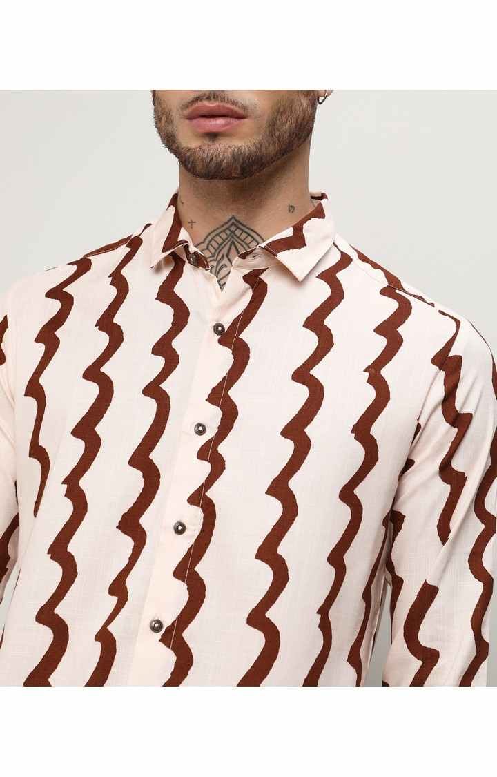 Men's Multicolor Printed Casual Shirts