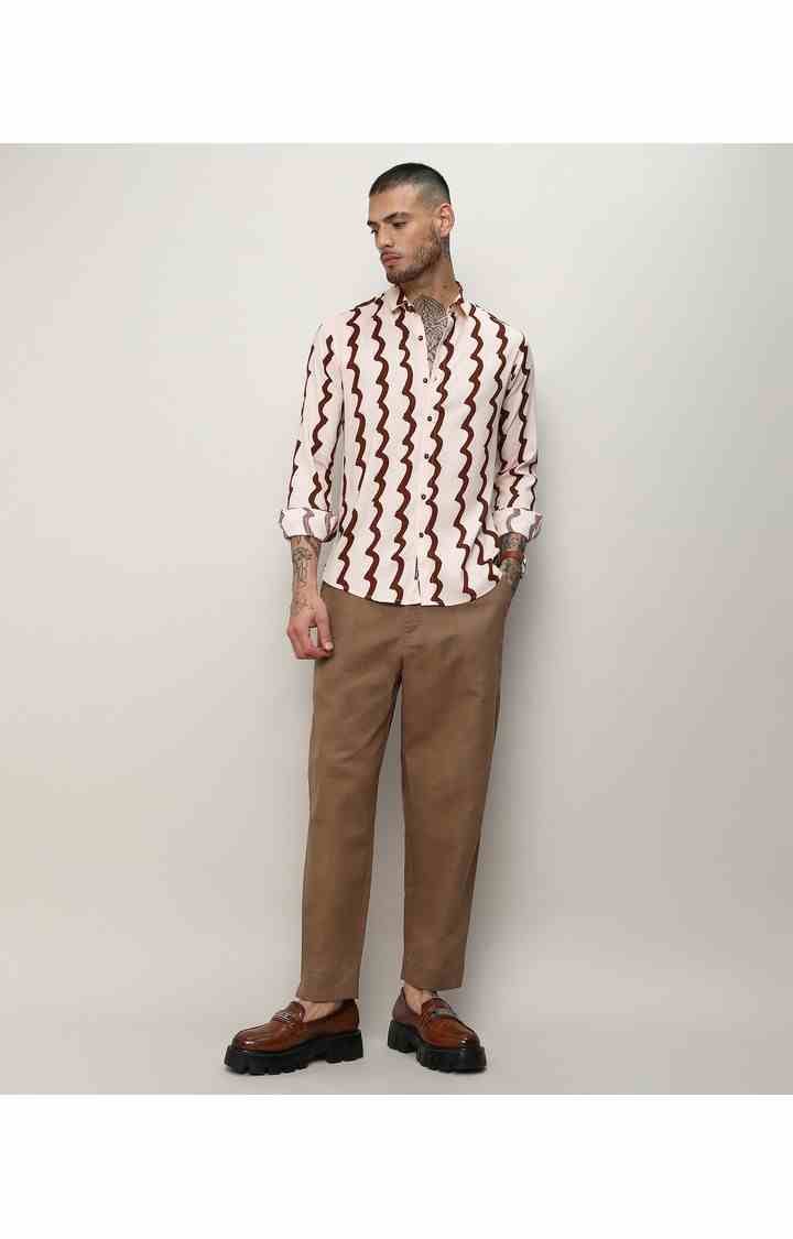 Men's Multicolor Printed Casual Shirts