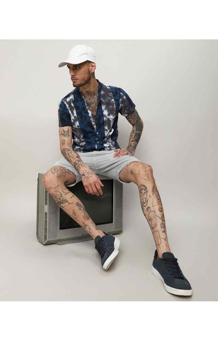 Men's Multicolor Printed Casual Shirts