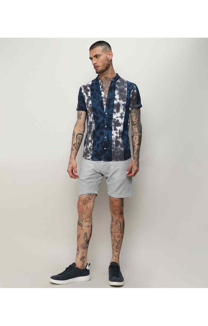 Men's Multicolor Printed Casual Shirts