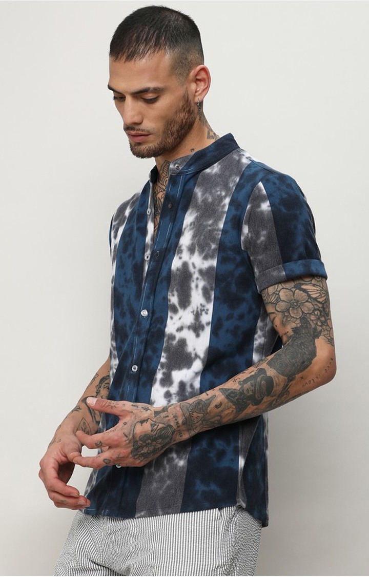 Men's Multicolor Printed Casual Shirts