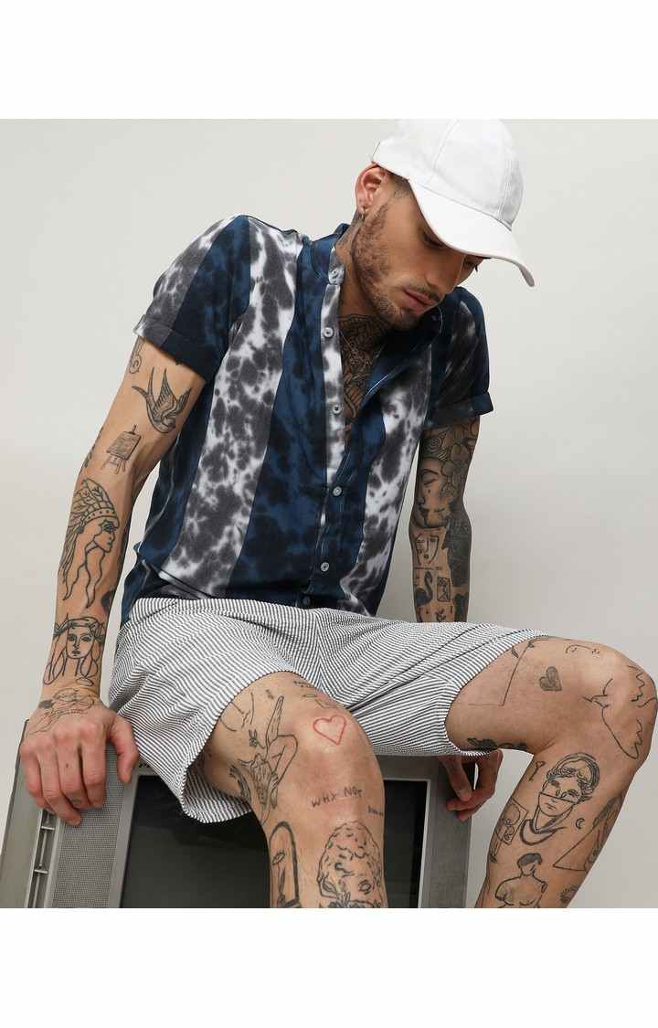 Men's Multicolor Printed Casual Shirts
