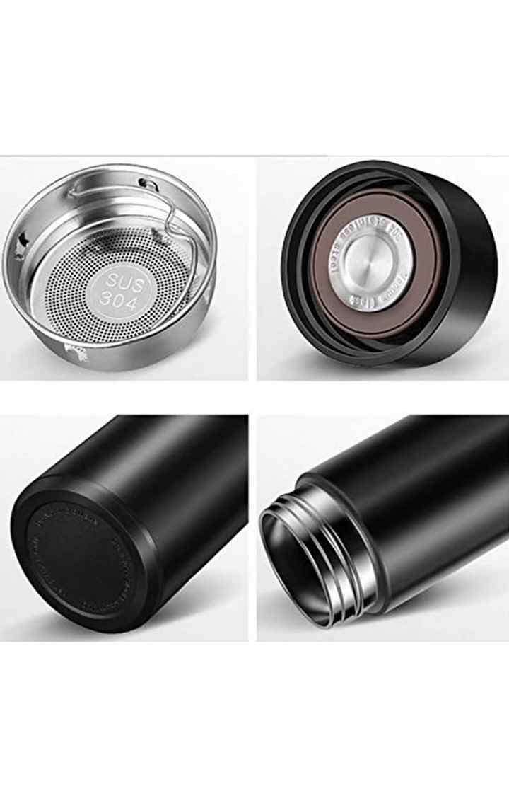 SMF5 - Black Digital Stianless Steel Vacuum Flask