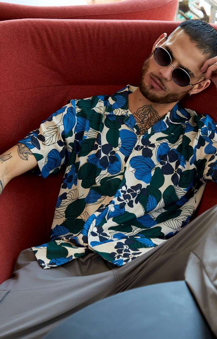 Men's Multi Printed Casual Shirts