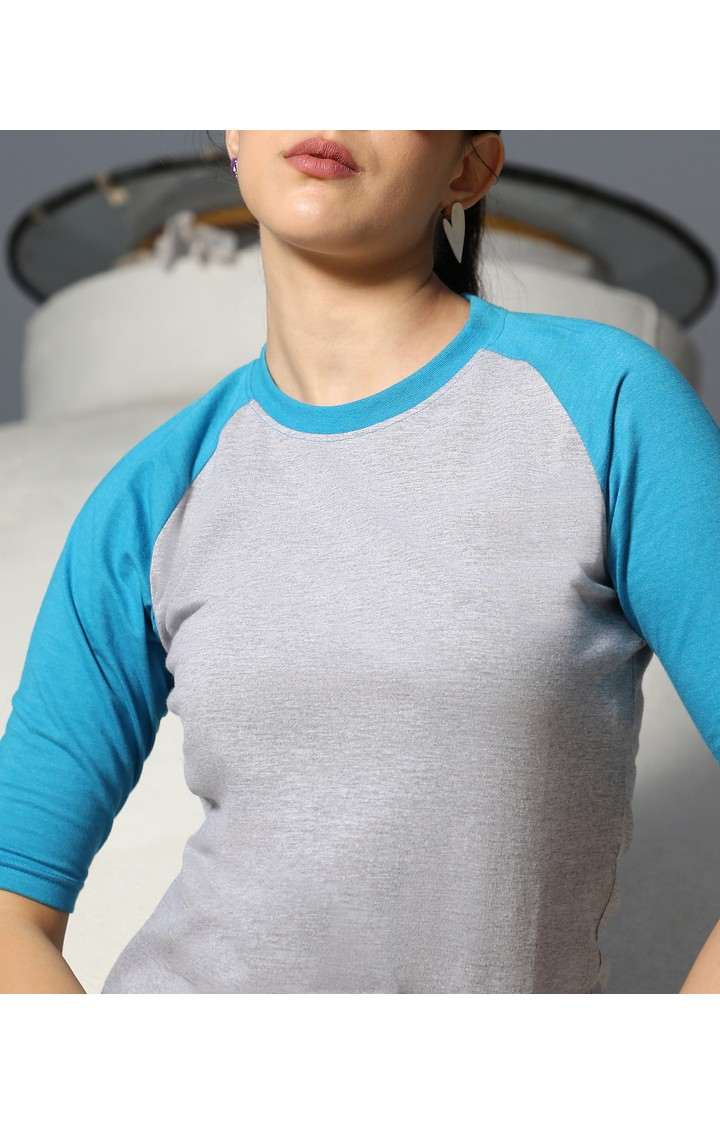 Women's Multicolor Colourblock Tops
